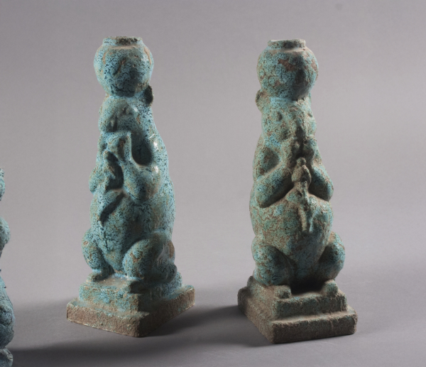 ceramic squirrel candle holders