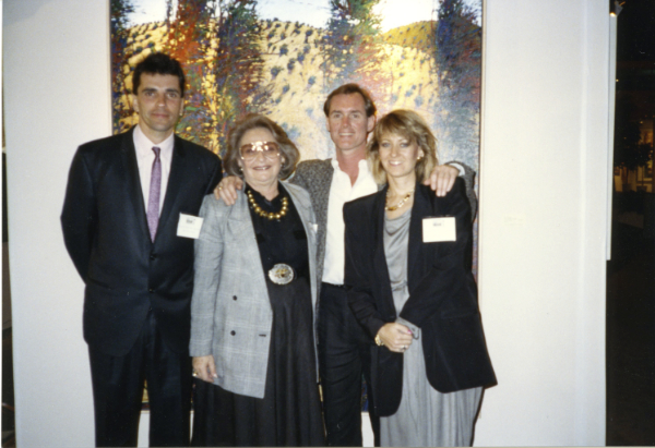 Nicholas Sealey, Elaine Horwitch, Steven Ward, and Julie Sasse. Photograph courtesy Julie Sasse.