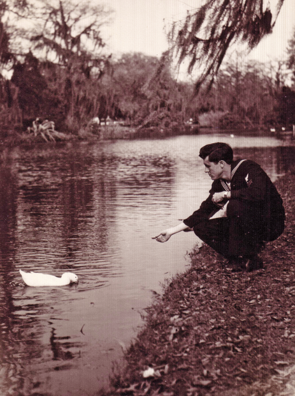 J. Paul Taylor in New Orleans, 1945.