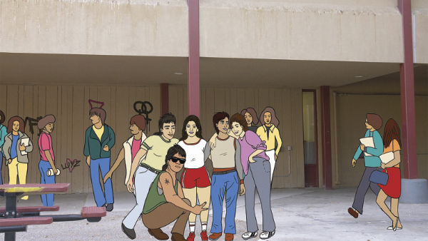 Ade Cruz, Dyke Wall. Production still from The Whistle, 2019. Courtesy of StormMiguel Florez.