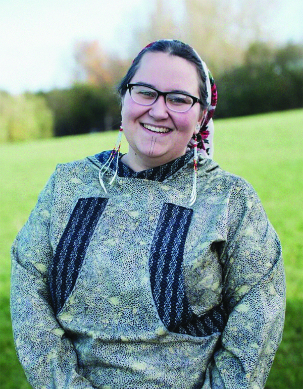 Amber Webb (Yup’ik), 2018. Photograph by Rasmuson Foundation.