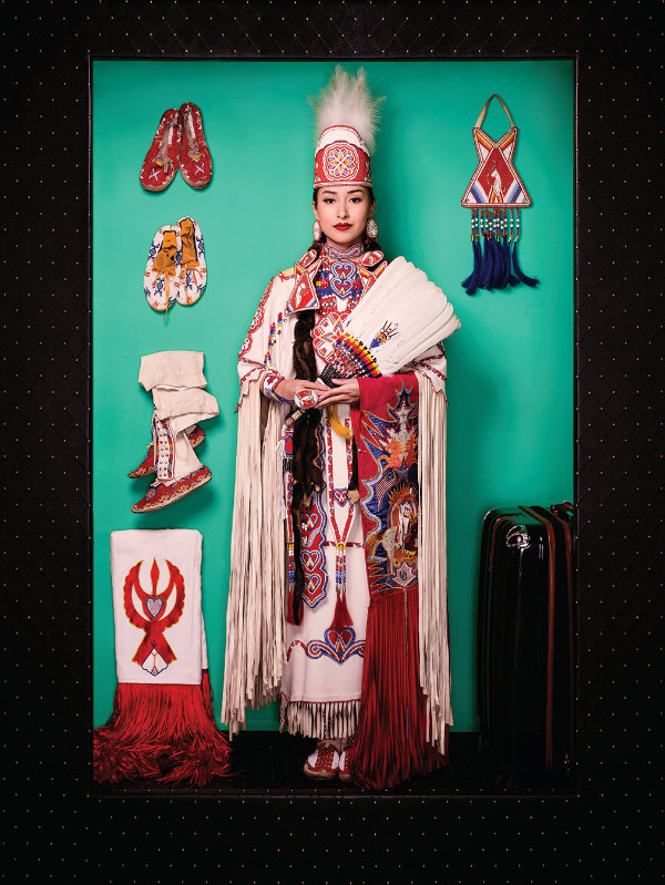 Wakeah, 2015. Archival pigment photograph. 53 × 40 inches. Collections of the Museum of Modern Art (NYC), Museum of World Cultures (Rotterdam), and Nelson‑Atkins Museum. 