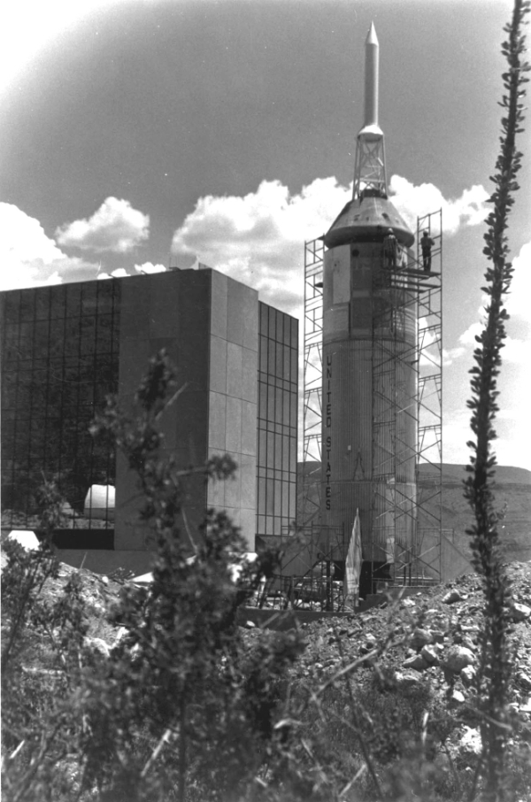 The largest rocket ever to be launched from New Mexico to date,