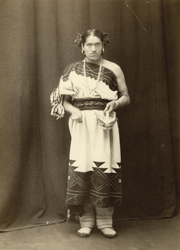 John K. Hillers, Łamana the Late We:wa of Zuni Pueblo, ca. 1879- 1880. Courtesy of the Palace of the Governors Photo Archives (NMHM/ DCA), 029921.