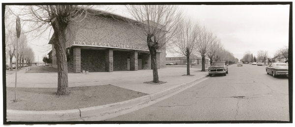 Robertson High School, Fifth Street and Friedman Avenue, Las Vegas, New Mexico, 1982. Courtesy of the Palace of the Governors Photo Archives (NMHM/DCA), HP.2023.12.53.