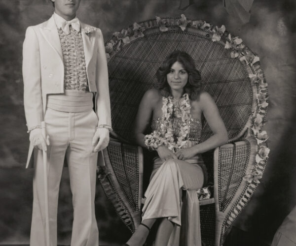 Couple at Prom, Robertson High School, Las Vegas, New Mexico, 1981. Courtesy of the Palace of the Governors Photo Archives (NMHM/DCA), 164812.