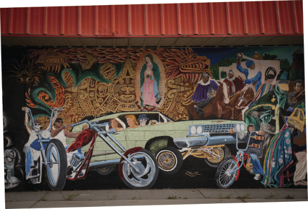 lowrider mural