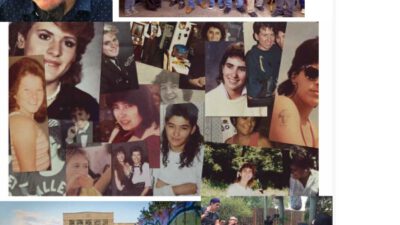 StormMiguel Florez. Photograph by Gordon Garcia. · Women reunite and reminisce about their community and being out in high school in the 1970s and 1980s. Production still from The Whistle, 2019. Courtesy of StormMiguel Florez. · Collage of Albuquerque lesbian youth in the 1980s. The Whistle, 2019. Courtesy of StormMiguel Florez. · Director of Photographgraphy, Annalise Ophelian; Director, StormMiguel Florez; Participant, Michelle Martinez. The Whistle, 2019. Photograph by Jai James. · i like girls. Production still from The Whistle, 2019. Courtesy of StormMiguel Florez.